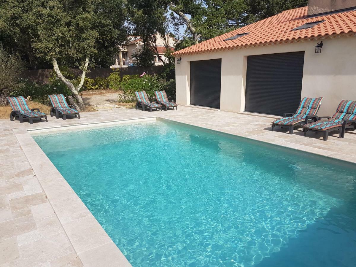 La Casita Villa Avec Piscine Pres D'Uzes Saint-Laurent-la-Vernede Exterior photo